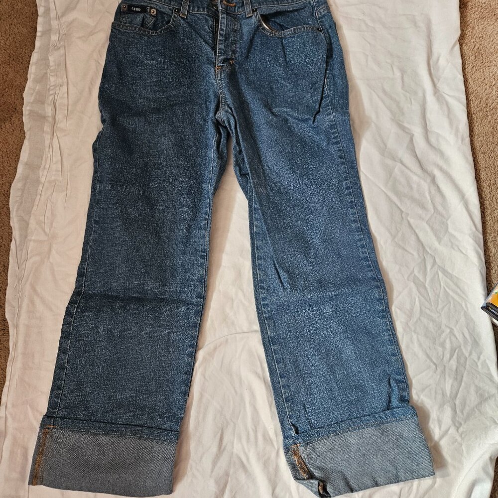 Izod Stretch Waders Jeans Cotton Blend Sz 6